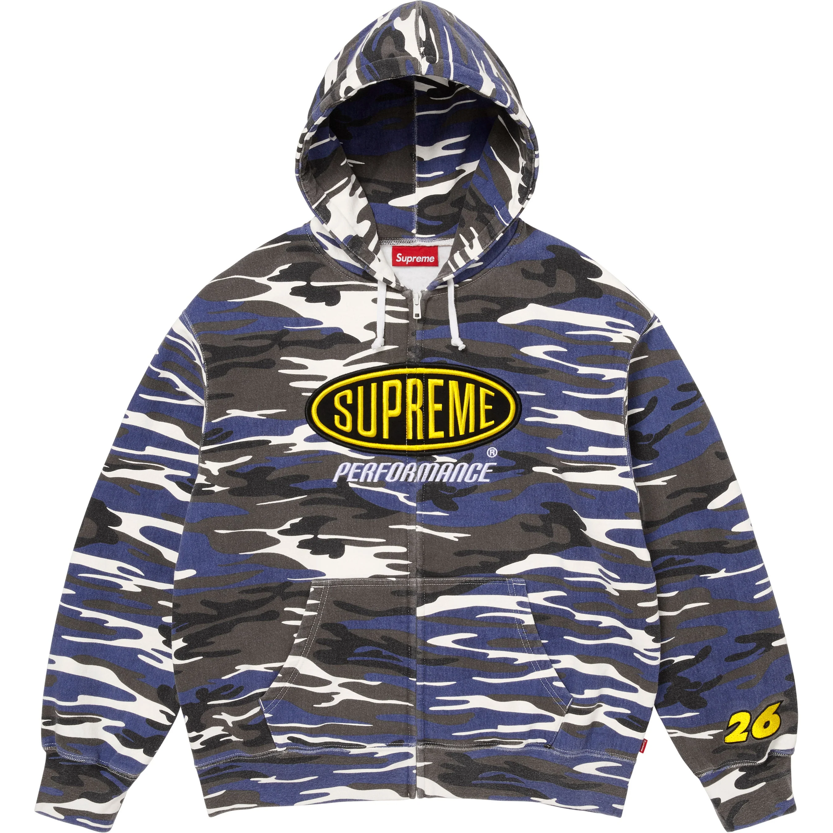 Performance Zip Up Hooded Sweatshirt view 2